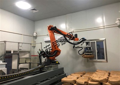 礦粉碼垛機(jī)器人有哪些特征讓企業(yè)愛不釋手呢？