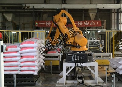 現(xiàn)代企業(yè)為什么要使用玉米全自動碼垛機(jī)呢