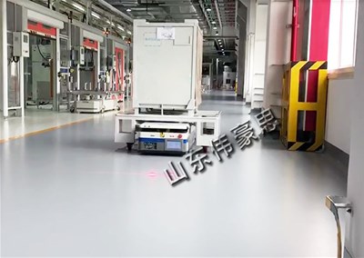 配件箱移動(dòng)式AGV小車 AGV自動(dòng)搬運(yùn)車工作現(xiàn)場(chǎng)