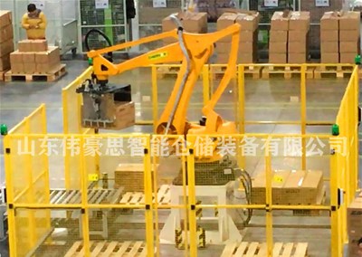 安徽自動碼垛機器人 50KG包裝箱全自動碼垛機