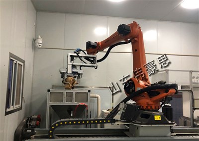 紙袋機(jī)器人拆垛拆包設(shè)備 25KG硫酸銅自動拆垛機(jī)械手