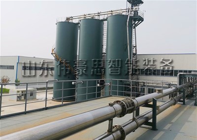 氧化鋅粉管鏈?zhǔn)捷斔蜋C，多組管鏈機搭配客戶案例