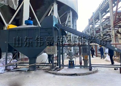 礦粉無塵自動拆包機，25KG袋自動破袋投料設(shè)備