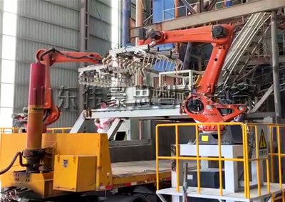 水泥袋自動裝車機械手，機器人自動裝車系統(tǒng)供應(yīng)