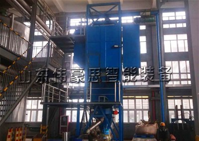 三聚氰胺噸袋破袋機(jī) 遼寧自動噸包投料站應(yīng)用