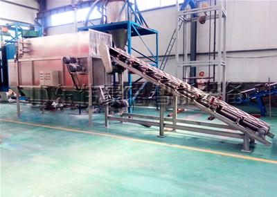 化工細(xì)粉自動拆包機 配套Z型管鏈輸送機視頻