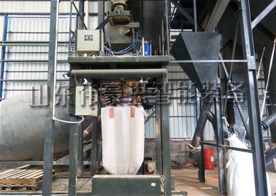 氧化鈣噸袋自動包裝秤，噸包包裝機(jī)工作使用過程