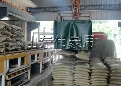 飼料全自動(dòng)裝車設(shè)備，多袋式自動(dòng)裝車機(jī)器人